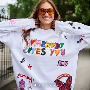 Mayfair x @iscreamcolour Somebody Loves You Crewneck size small / medium